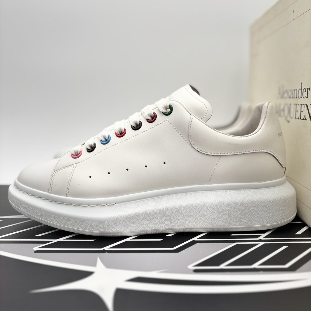 Size 43 (10 US) Alexander McQueen Oversized ' White, Multicolor ' | GREAT COND!