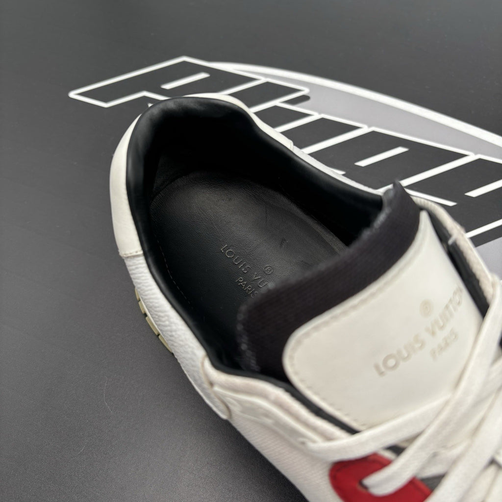 Size 8.5 LV (9.5-10 US) Louis Vuitton Runaway ' Red Black White ' | GOOD COND!
