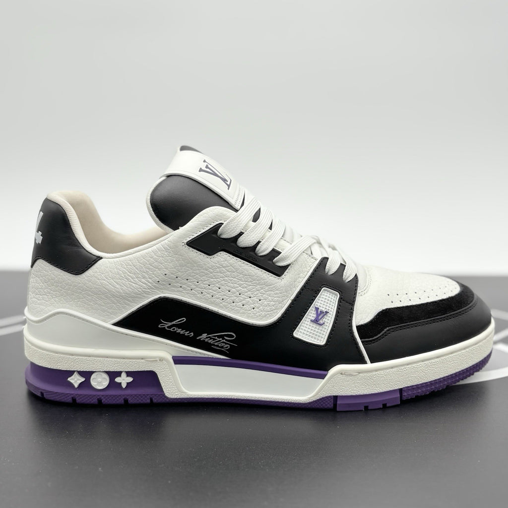 Size 9 LV (10-10.5 US) Louis Vuitton Trainer ' Purple ' | SUPER CLEAN!
