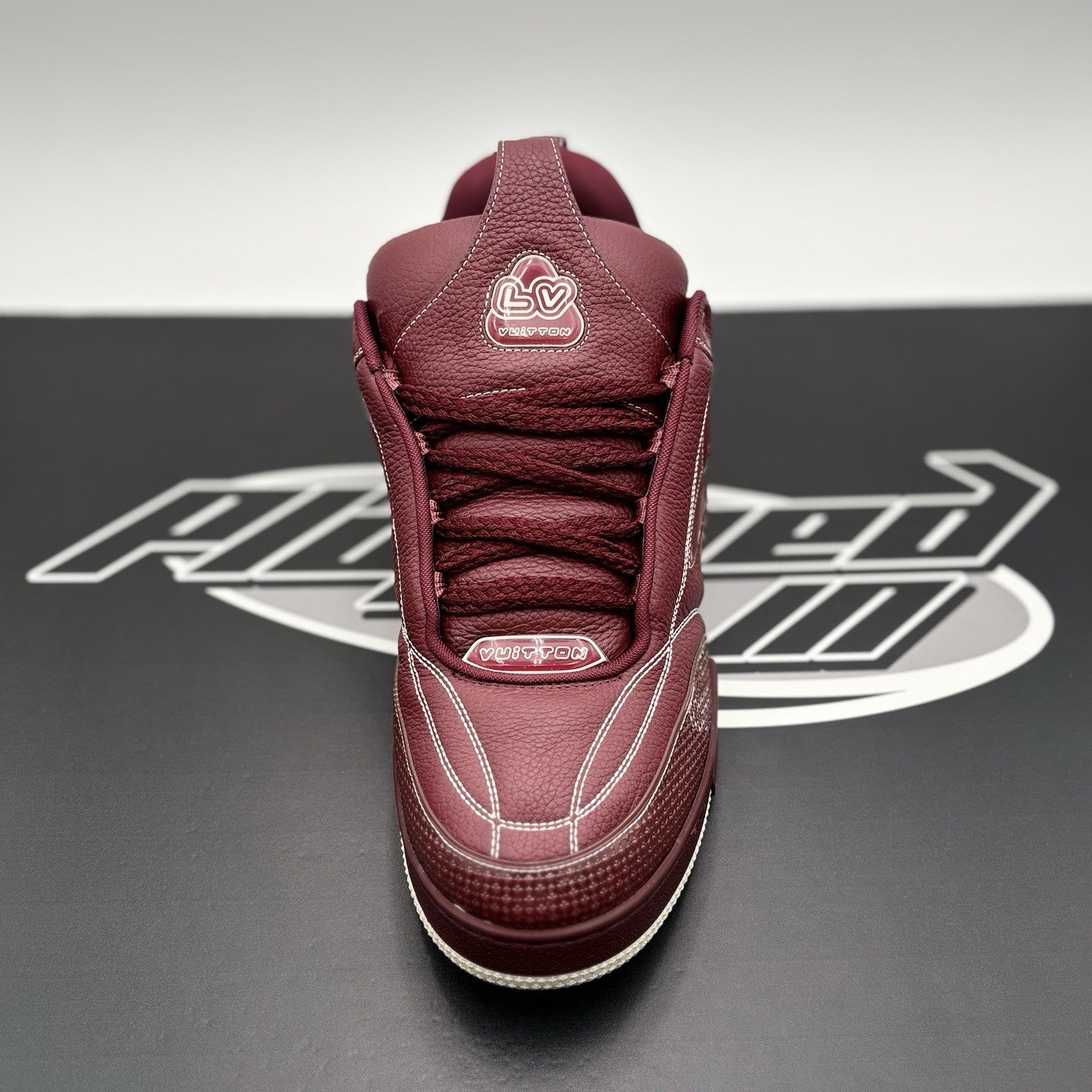 Size 13 LV (14-14.5 US) Louis Vuitton Skate ' Bordeaux Red ' | GREAT CONDITION!
