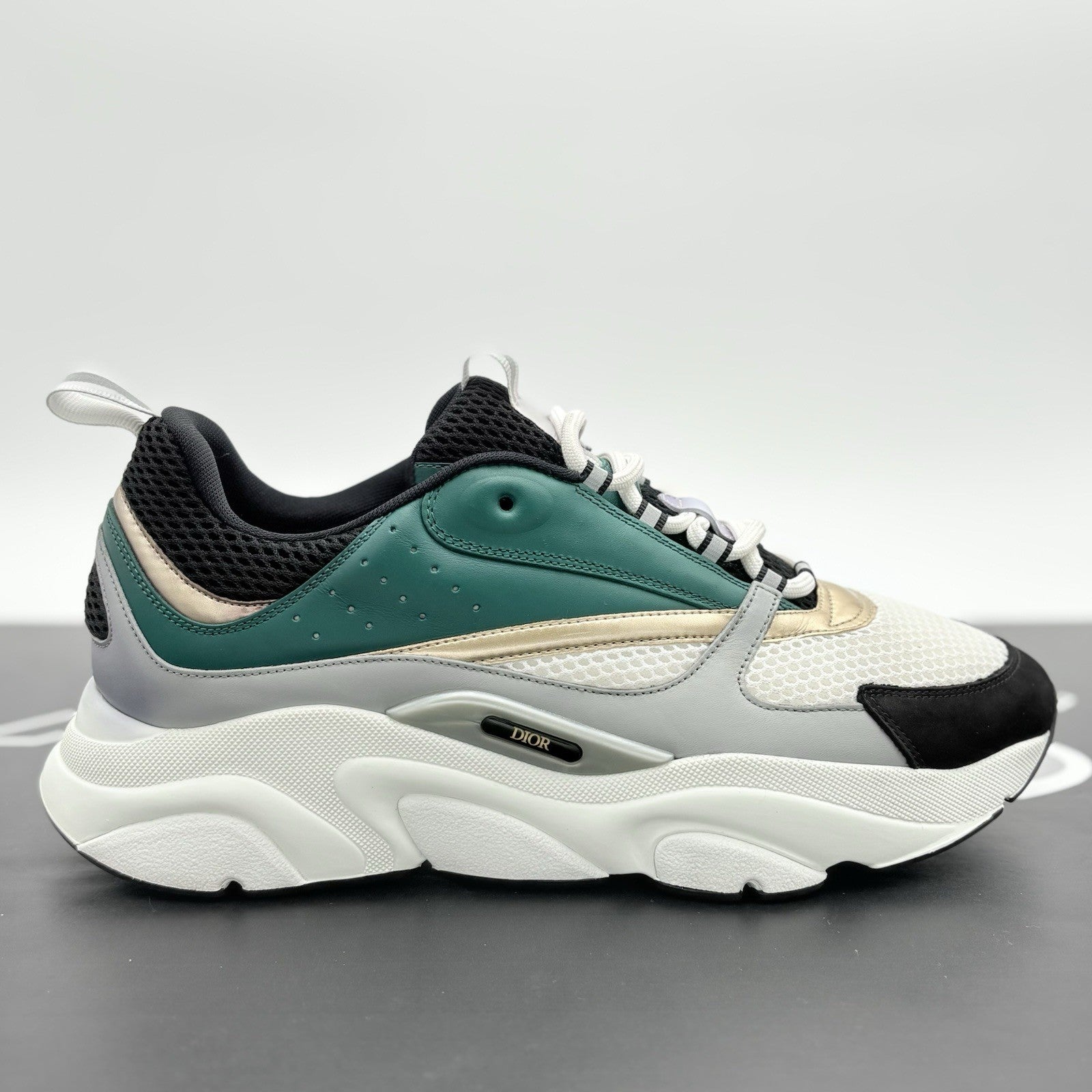 Size 46 (13 US) - Dior B22  Sneaker ' Green White Gold ' | SUPER CLEAN!