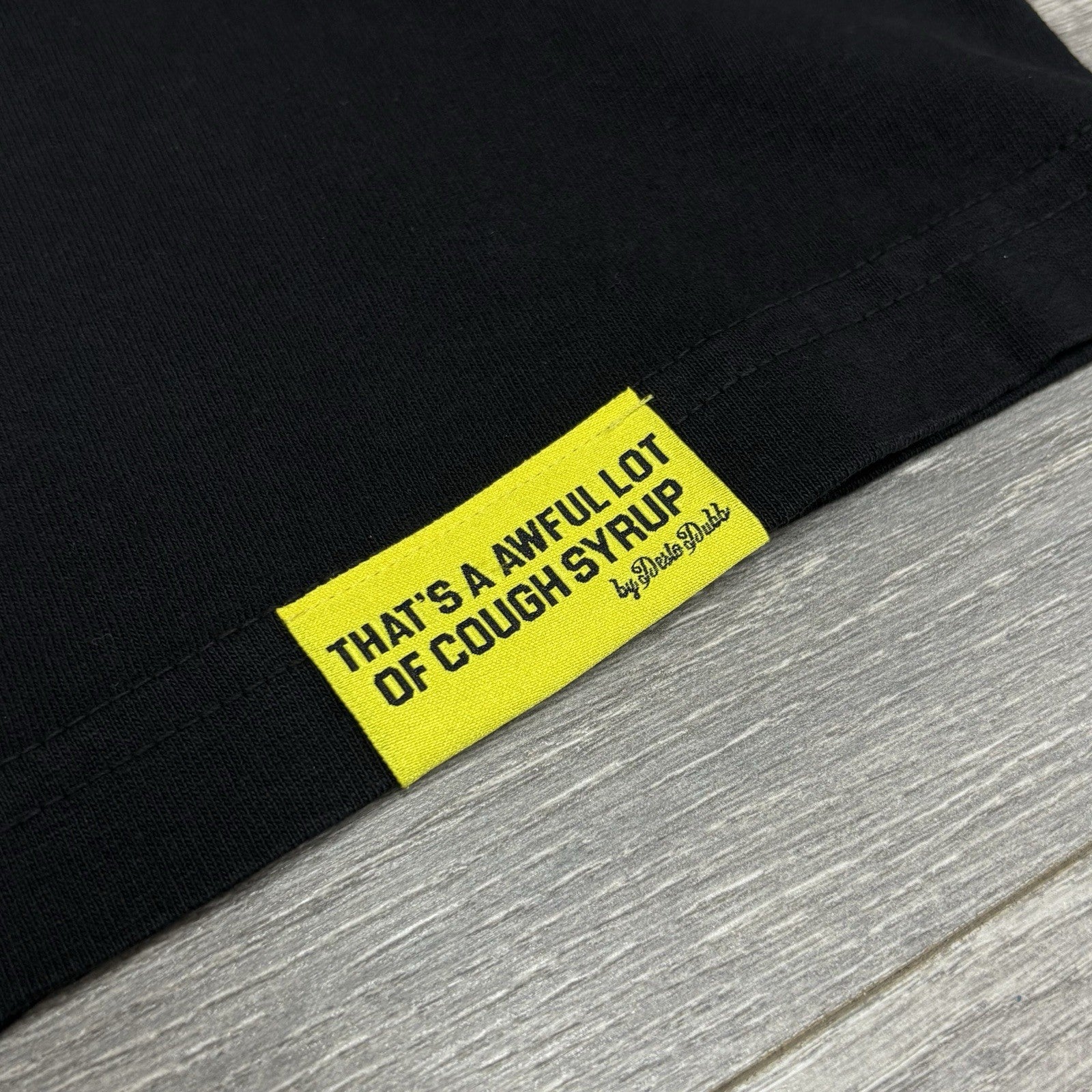 Size XXL - That’s A Awful Lot Of Cough Syrup X Persona T-Shirt ' Black ' | NEW!