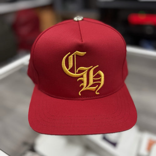Chrome Hearts CH Silver Button Hat ' Red Yellow ' | BRAND NEW!