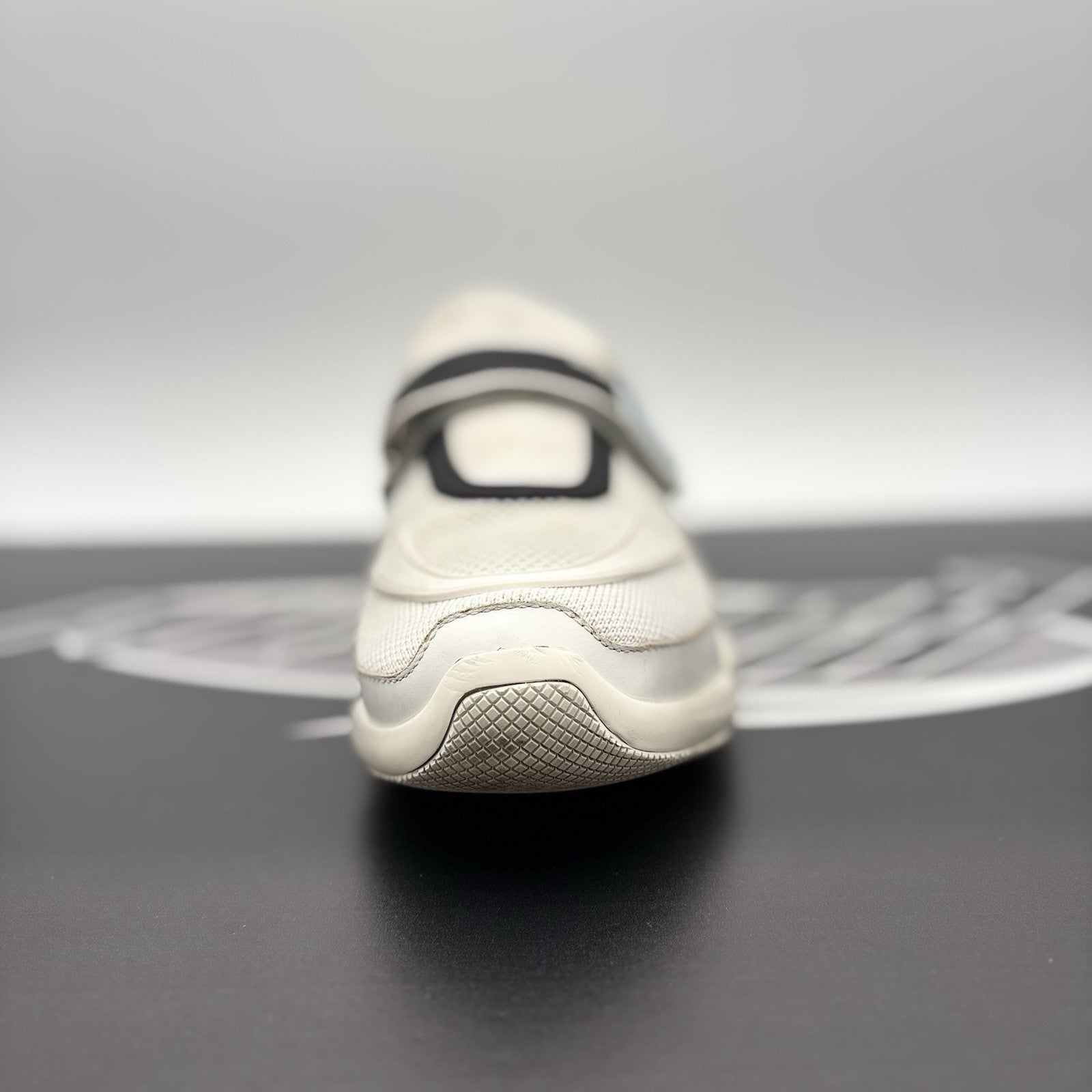 Size 6.5 UK (7.5 US) - Prada Cloudbust Sneaker ' White Black ' | GOOD CONDITION!