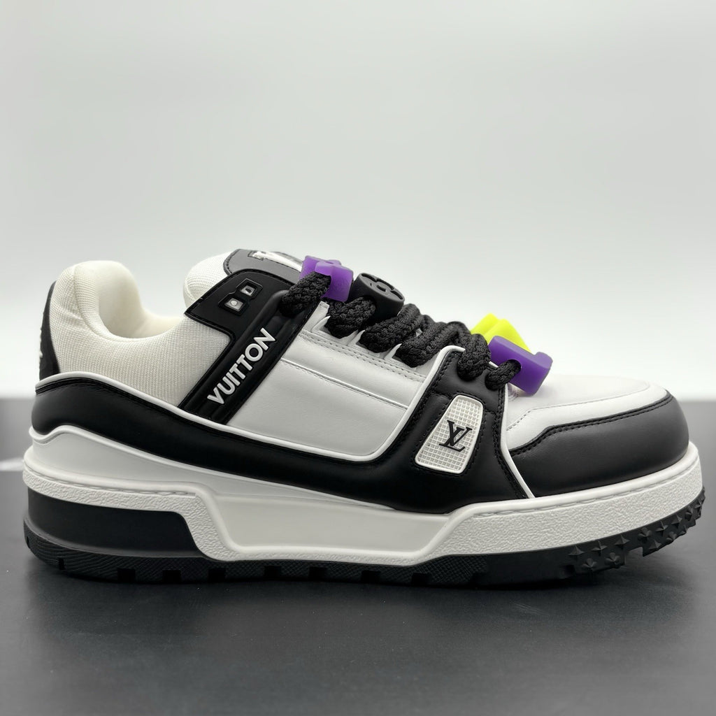 Size 10.5 LV (11.5-12 US) - Louis Vuitton Maxi ' Black White ' | ONLY TRIED ON!