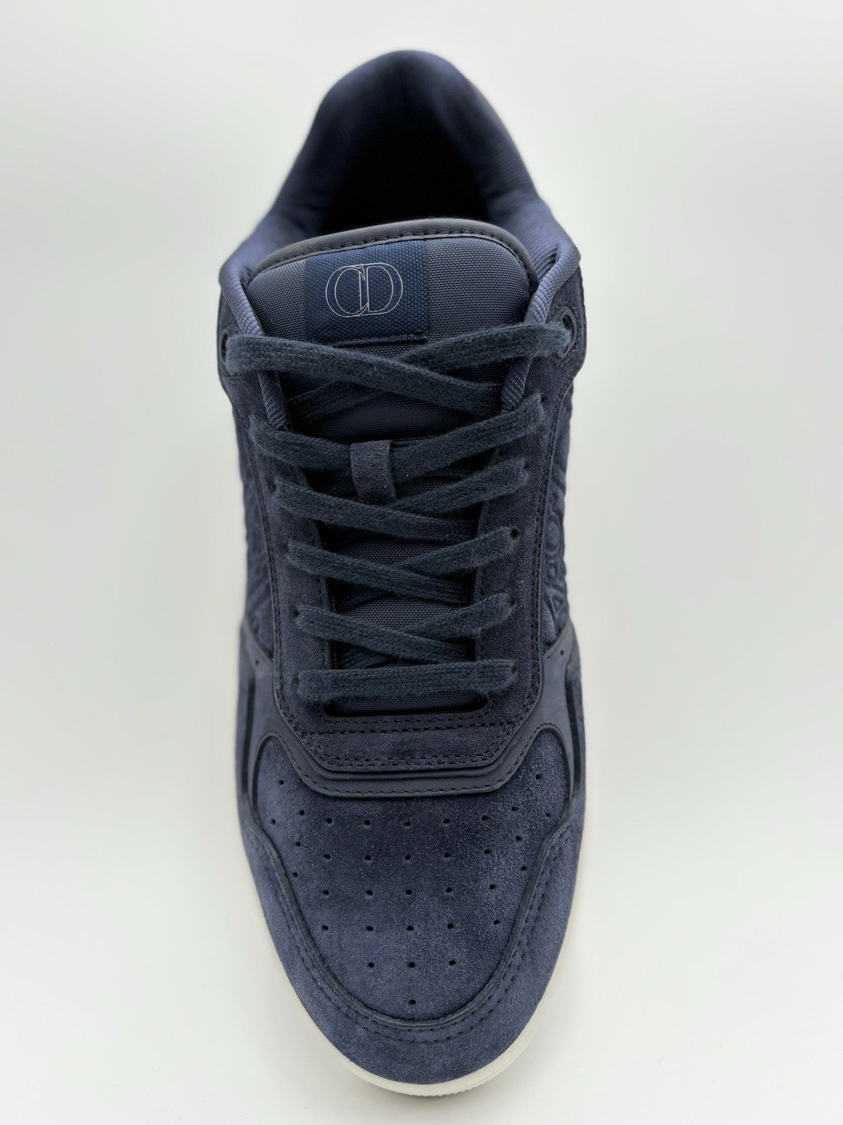 Size 44 (11 US) - Dior B27 Low ' Navy Blue Suede ' | ONLY WORN ONCE!