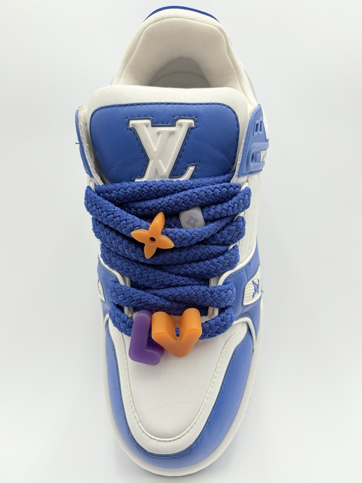Size 9 LV (10-10.5 US) - Louis Vuitton Maxi ' Blue White ' | GREAT CONDITION!