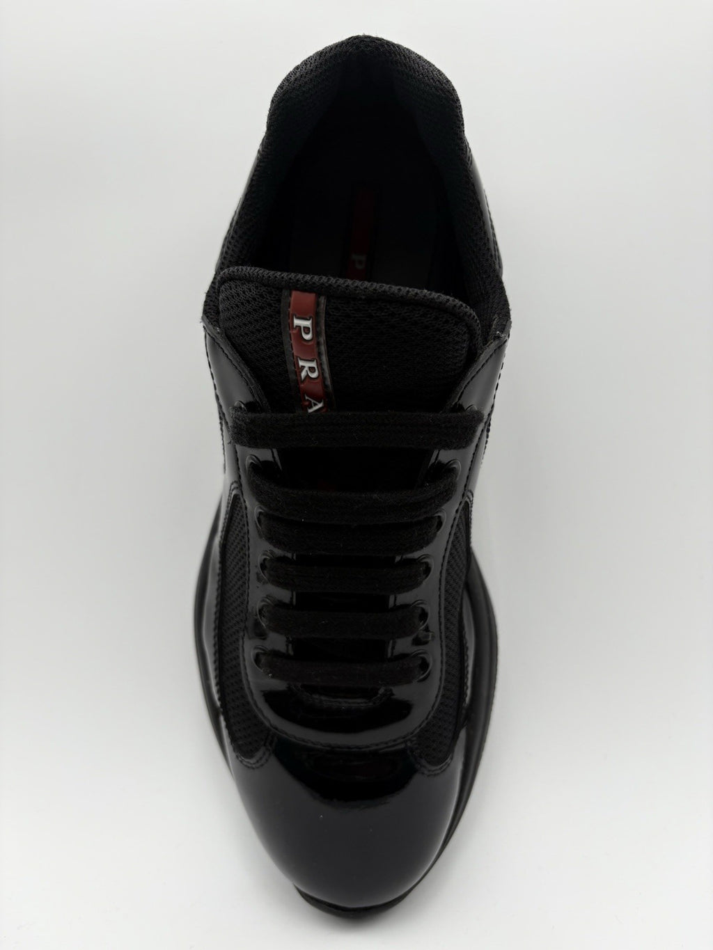 Size 5.5 UK (7.5 US) Prada Americas Cup ' Black ' | GOOD CONDITION!