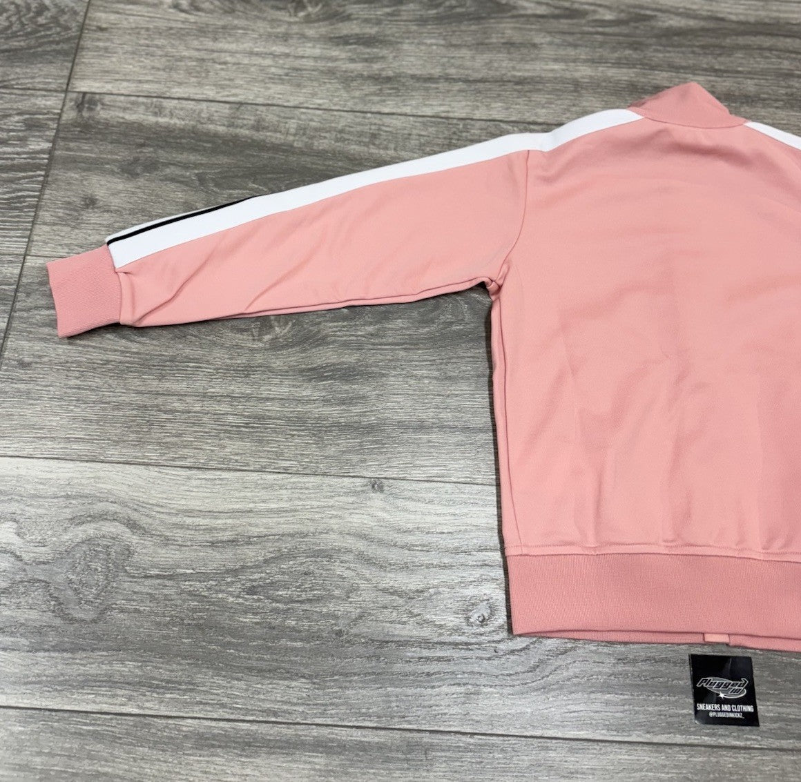 Size 10 - Palm Angels Classic Track Jacket ' Pink White ' | NEW!