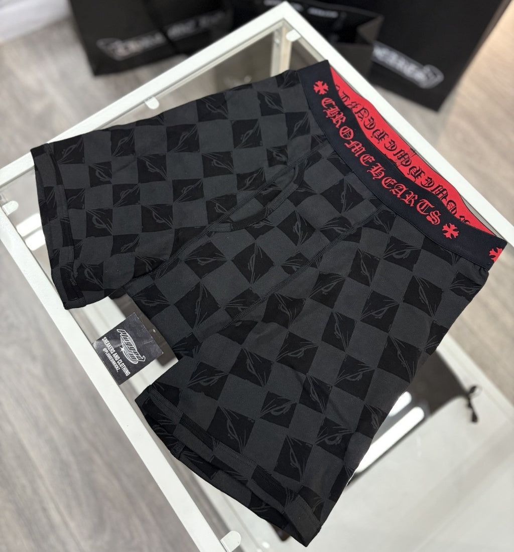 Size Medium - Chrome Hearts Matty Boy 99 Eyes Boxer Brief Shorts ' Black ' | NEW