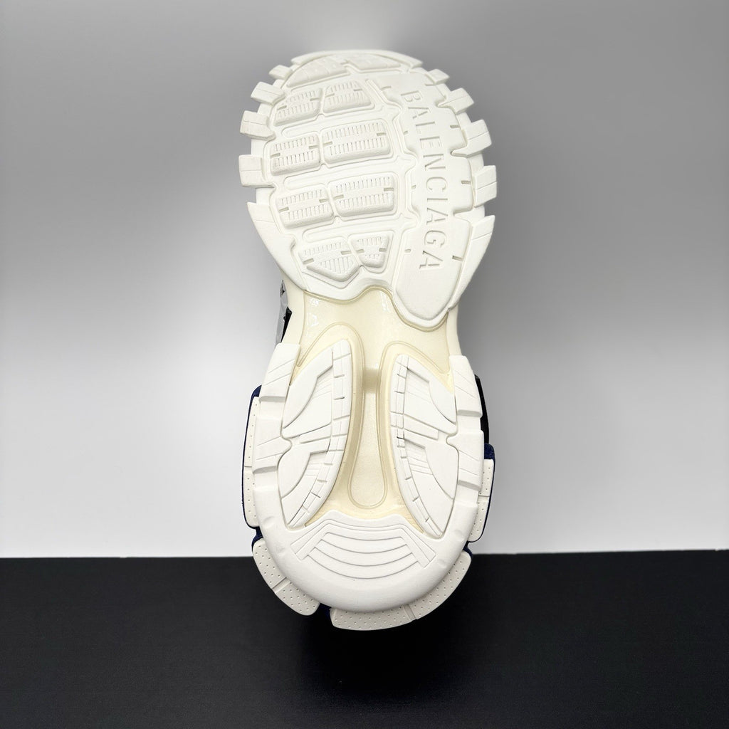 Size 46 (13 US) - Balenciaga Track LED Sneaker ' Silver Navy ' | BRAND NEW!