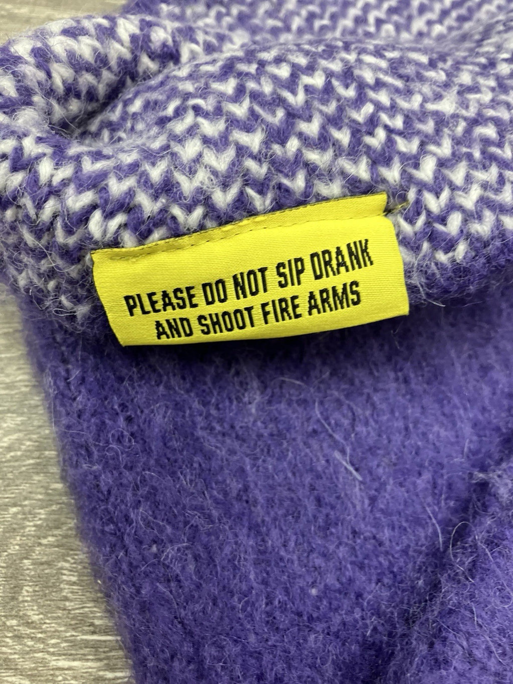 Size XXL - That's A Awful Lot Of Cough Syrup Mohair Pants ' Purple ' | NEW!
