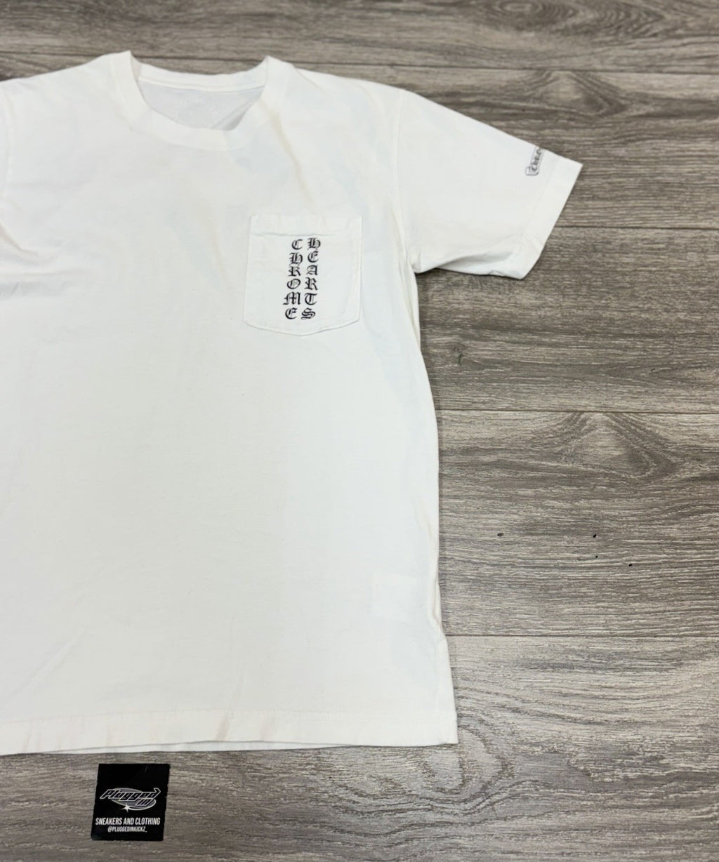 Size Medium - Chrome Hearts Tokyo Exclusive Scroll Label T- Shirt ' White '