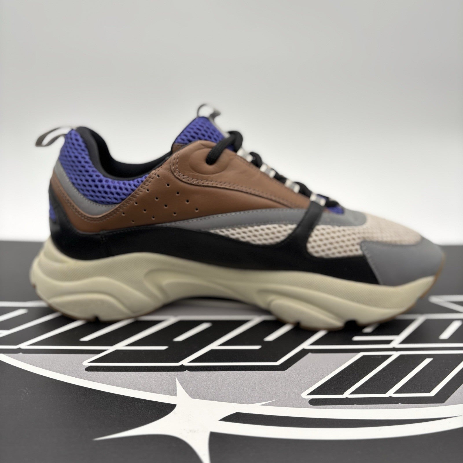 Size 45 (12 US) - Dior B22 Sneaker ' Coffee Violet ' | SUPER CLEAN!
