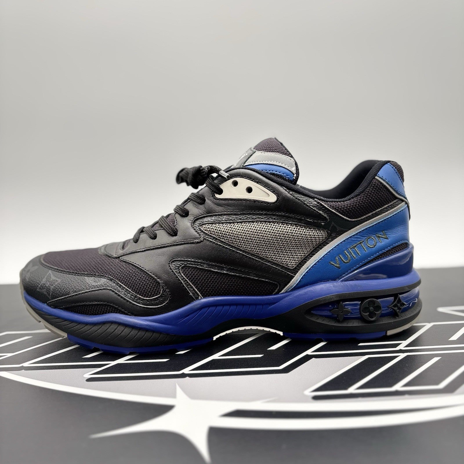 Size 9 LV (10-10.5 US) - Louis Vuitton Trail ' Monogram, Blue ' | SUPER CLEAN!
