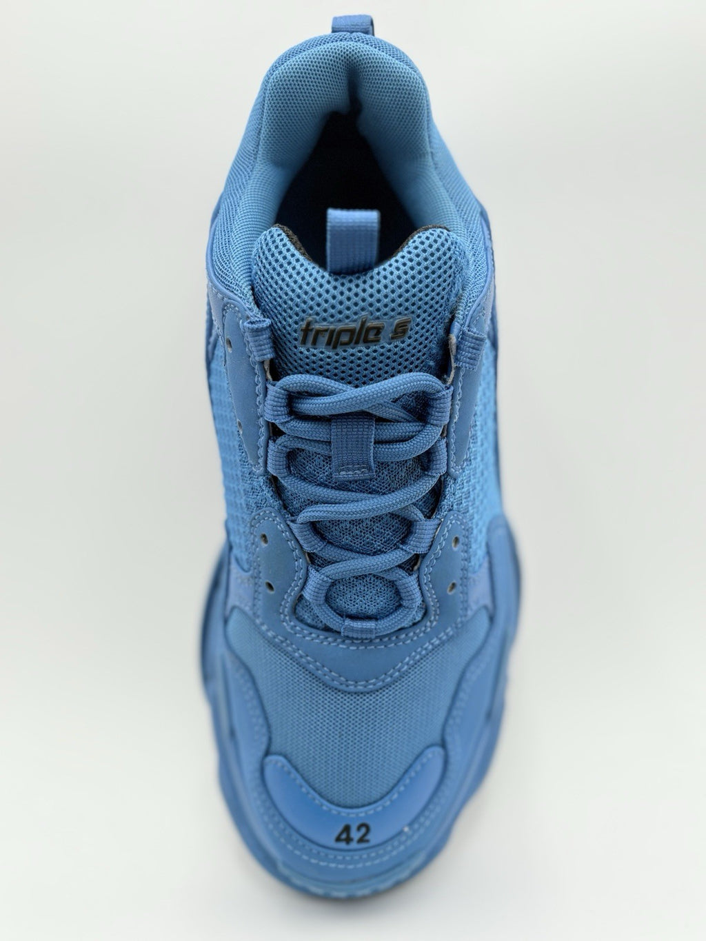 Size 42 (9 US) - Balenciaga Triple S Sneaker ' Blue ' | GREAT CONDITION!