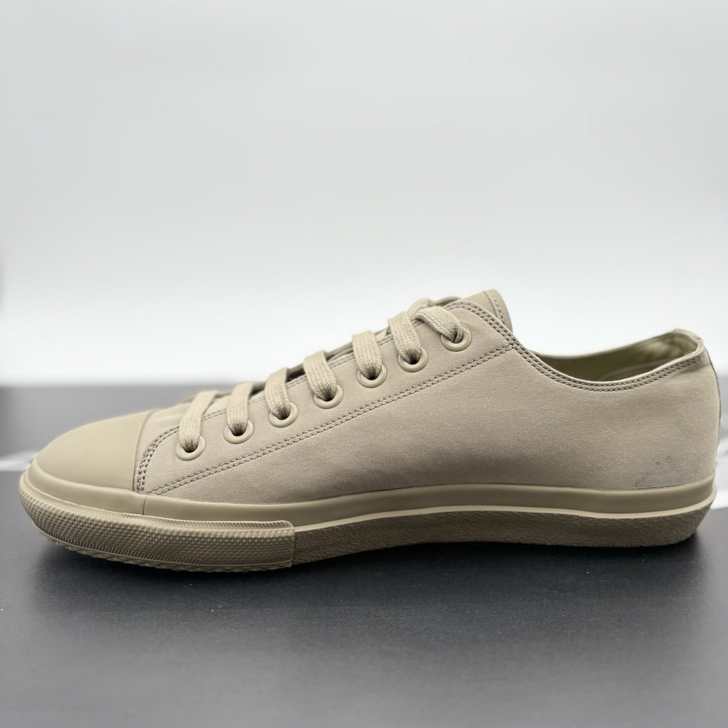 Size 44 (11 US) - Burberry Gabardine Low Top ' Beige Red ' | SUPER CLEAN!
