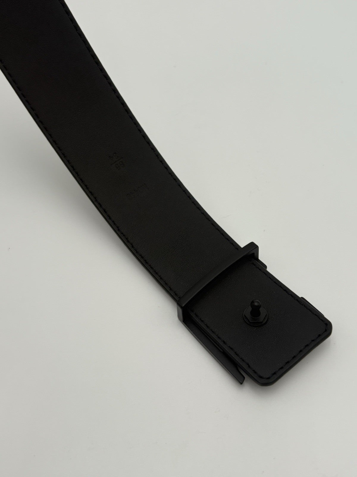 Louis Vuitton Monogram Eclipse Matte Black Belt | BRAND NEW!