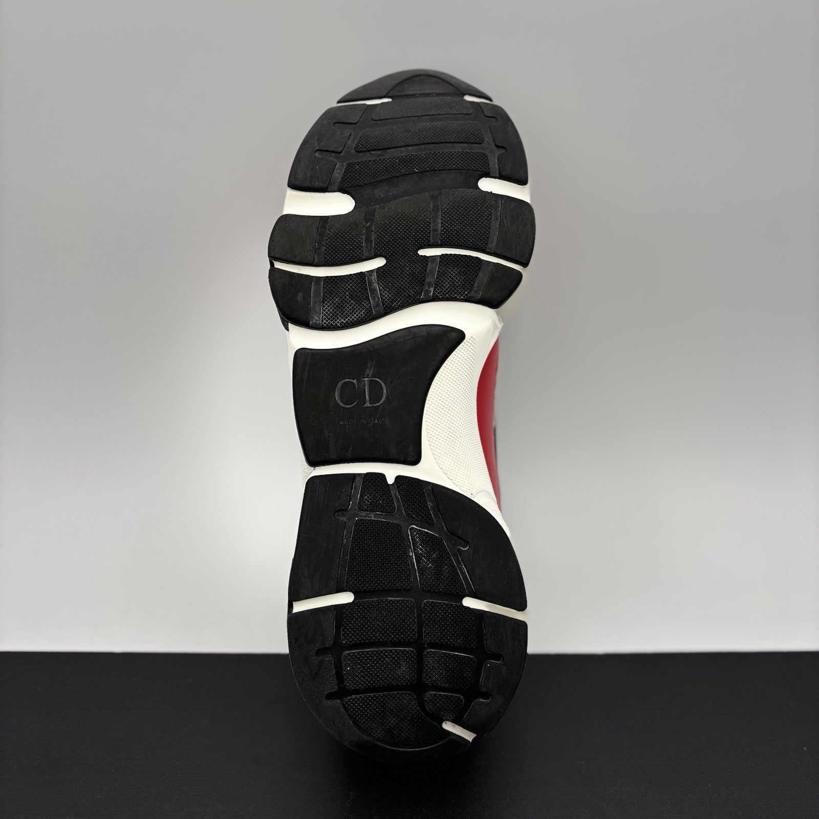 Size 43 (10 US) - Dior B22 Sneaker ‘ White, Red ‘ | GREAT CONDITION!