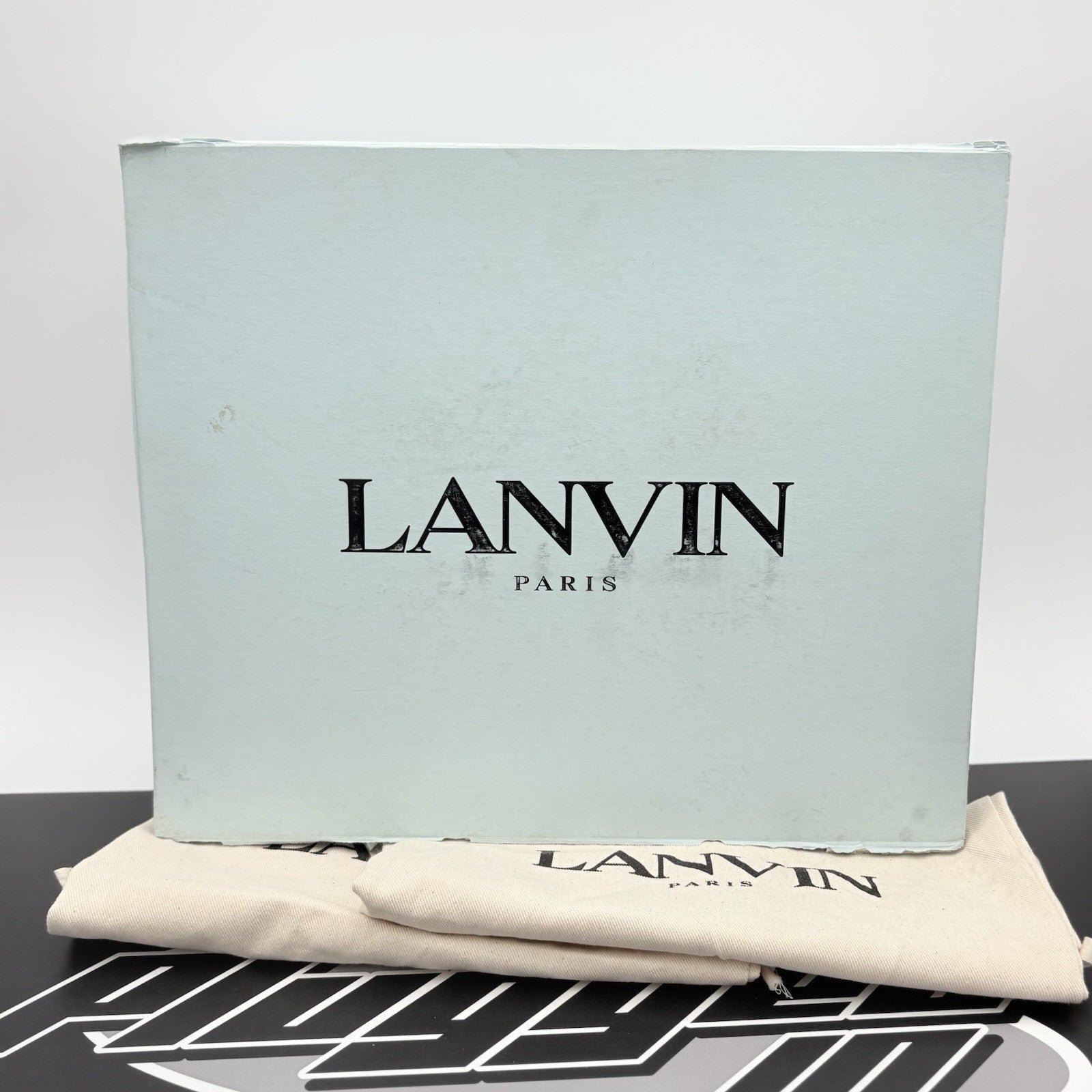 Size 45 (12 US) - Lanvin Curb Sneaker ' Beige Yellow ' | EXCELLENT CONDITION!