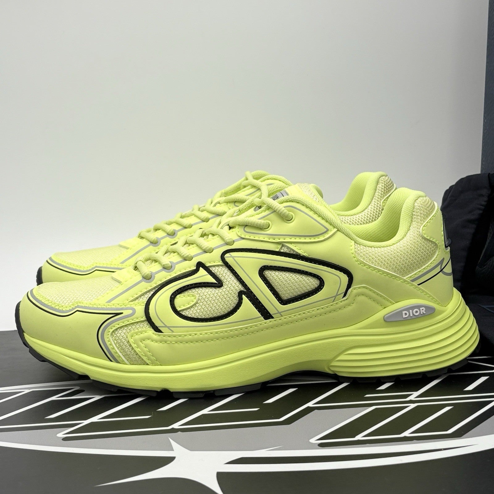 Size 43 (10 US) - Dior B30 Reflective CD30 ' Yellow ' | BRAND NEW!