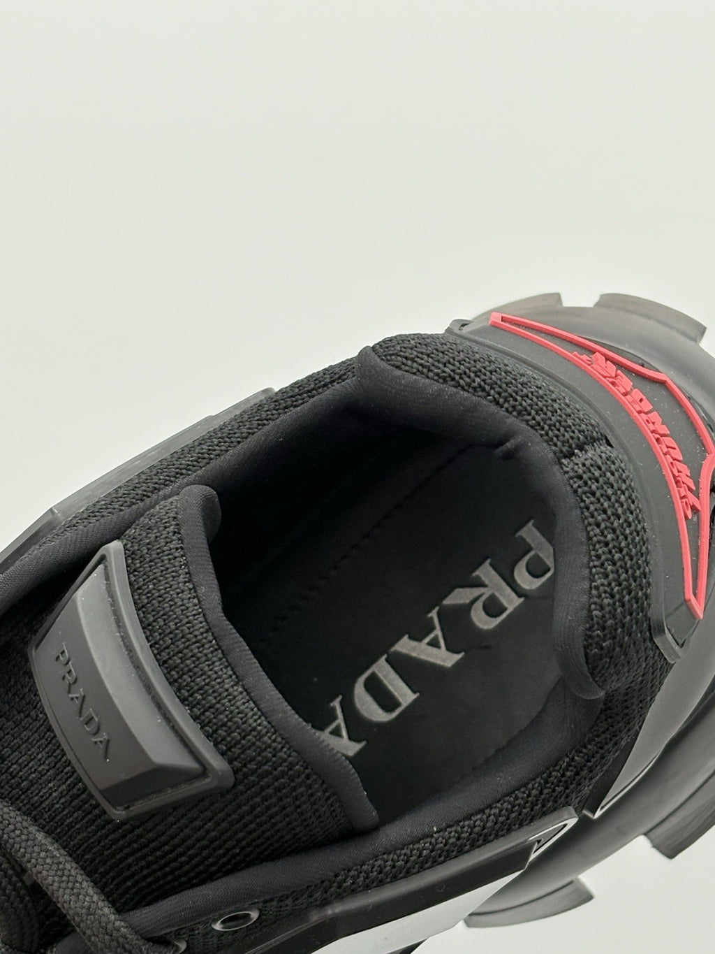 Size 7 UK (8 US) - Prada Cloudbust Thunder ' Black ' | GREAT CONDITION!