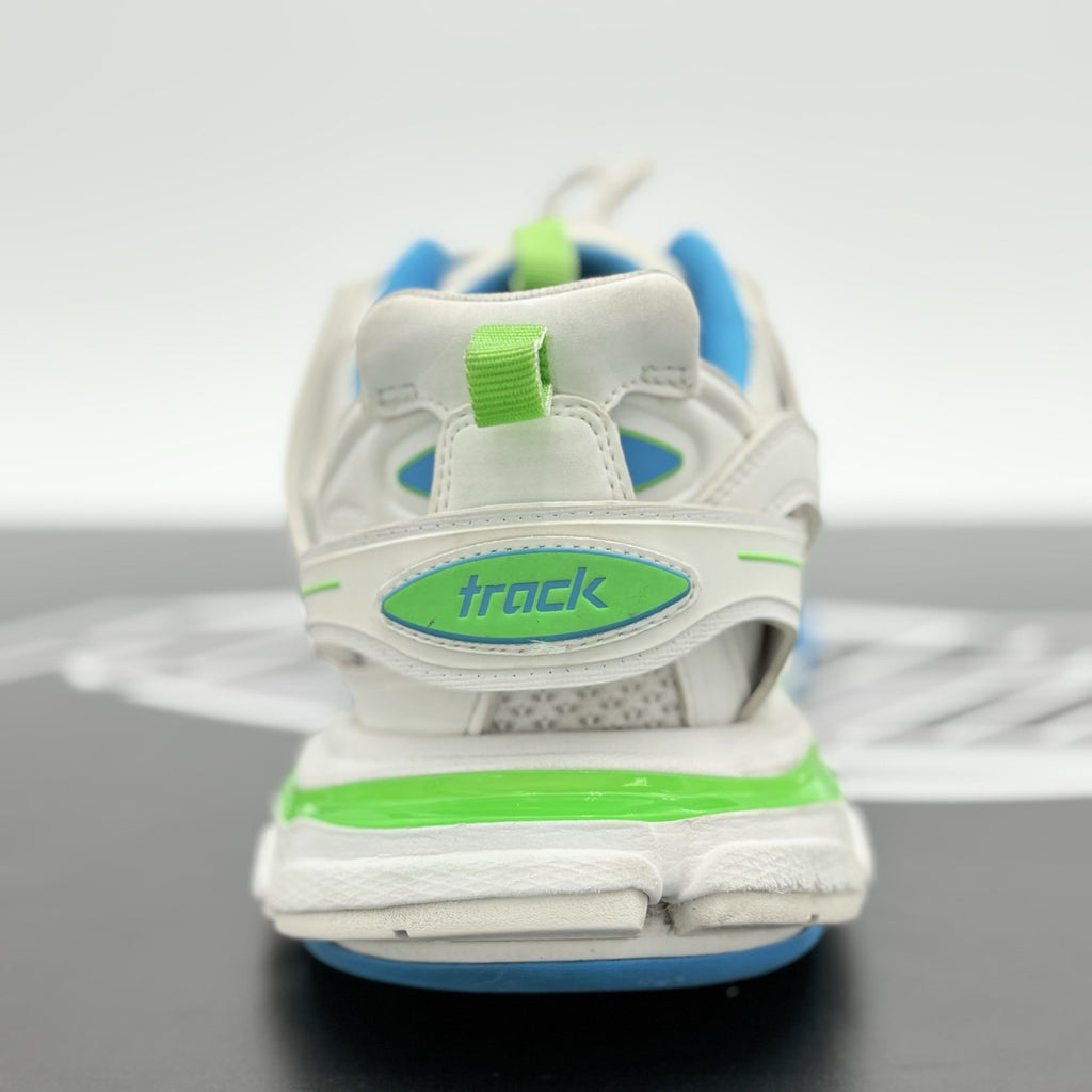Size 43 (10 US) - Balenciaga Track ' White Blue Green ' | GREAT CONDITION!