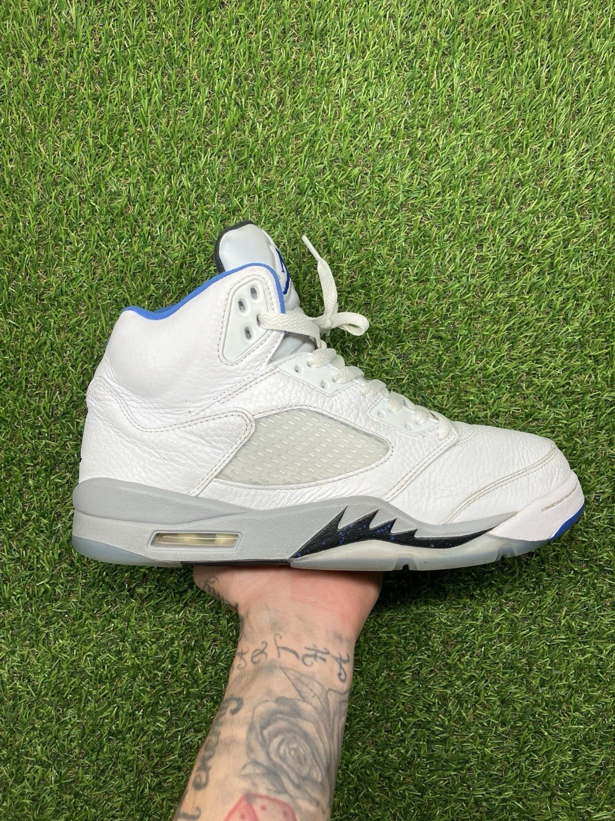 Size 9.5 - Nike Air Jordan 5 Retro ' Stealth 2.0 ' | GREAT CONDITION!