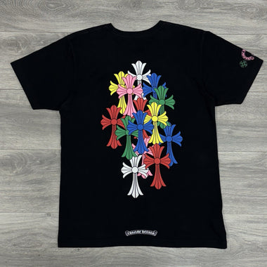 Multi Cross Cemetery T-Shirt Black
