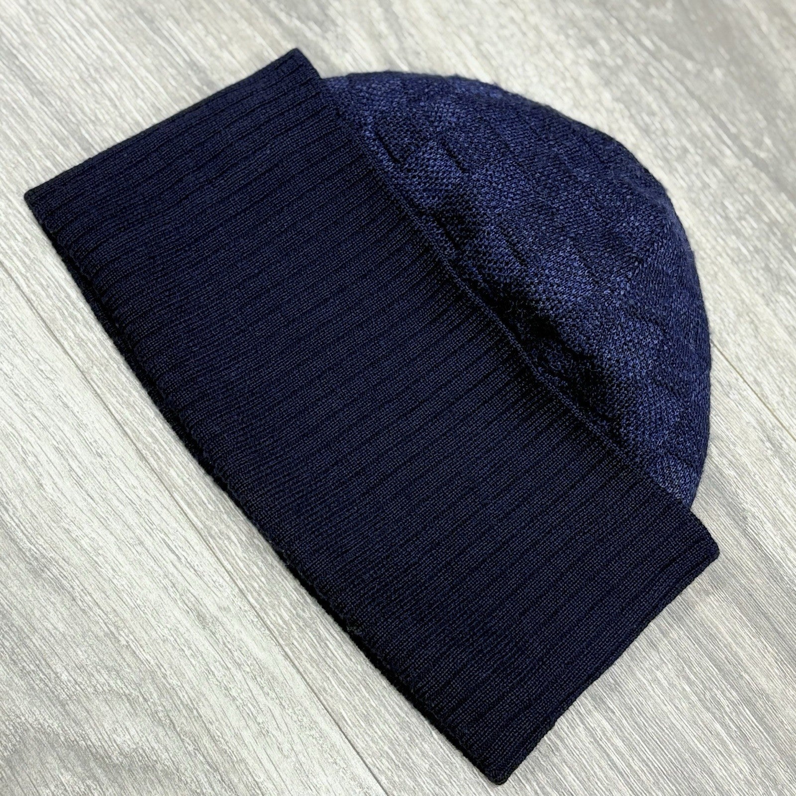Louis Vuitton Wool Petit Damier Beanie ' Navy ' | GOOD CONDITION!