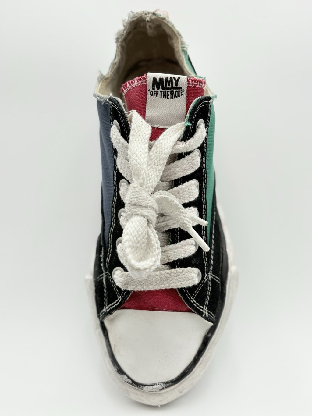 Size 44 (11 US) Maison Mihara Yasuhiro OG Sole Canvas ' Multi Color '