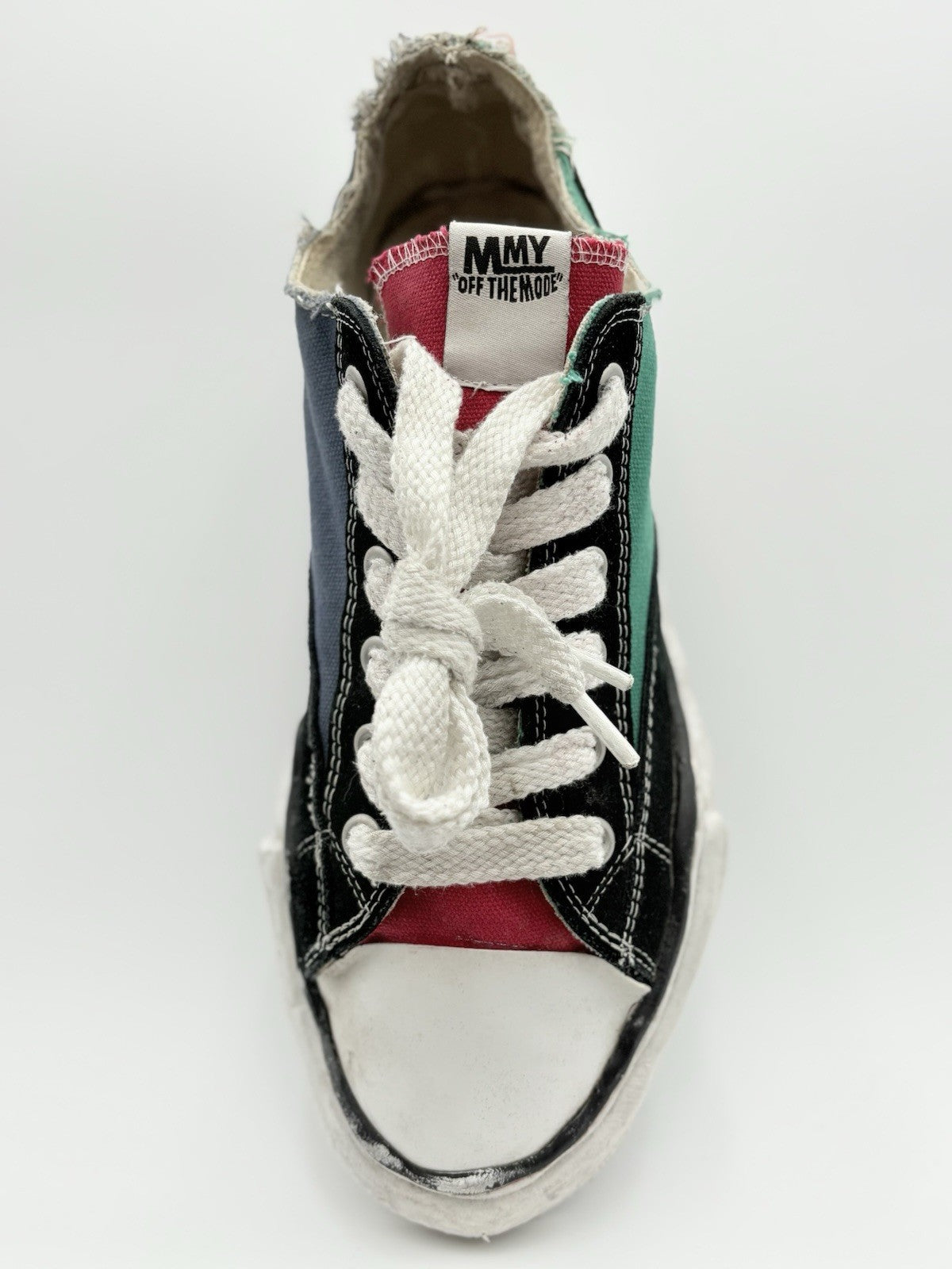 Size 44 (11 US) Maison Mihara Yasuhiro OG Sole Canvas ' Multi Color '