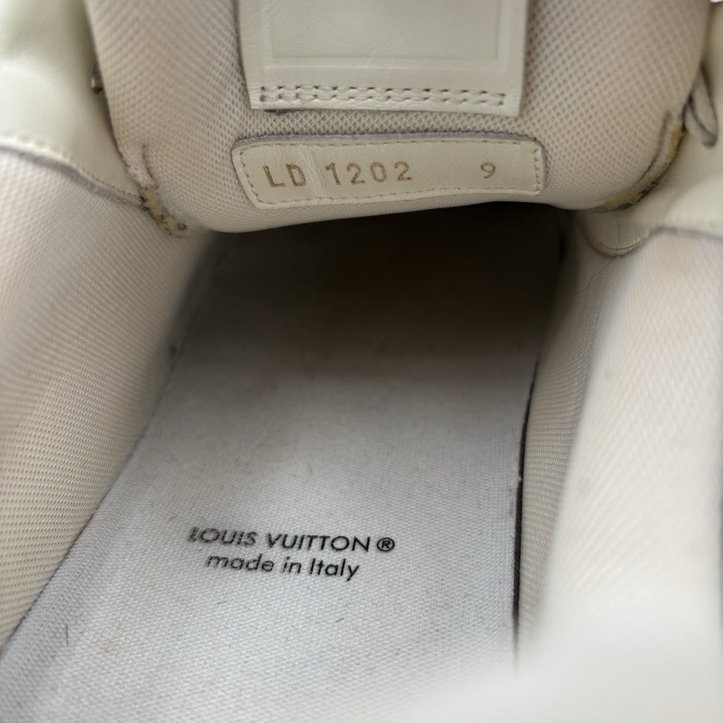 Size 9 LV (10-10.5 US) - Louis Vuitton Trainer ' Monogram Brown Ebene ' | GREAT!