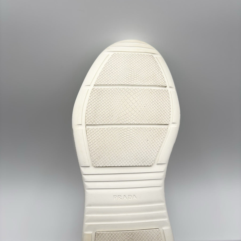 Size 8 UK (9 US) Prada Americas Cup ' White, Mint, Silver ' | GREAT CONDITION!