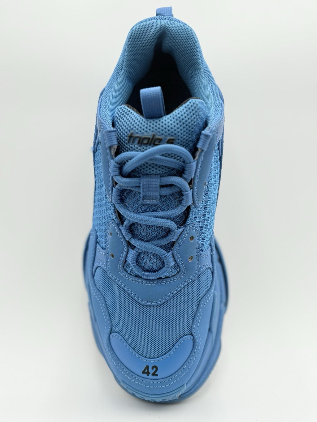 Size 42 (9 US) - Balenciaga Triple S Sneaker ' Blue ' | GREAT CONDITION!