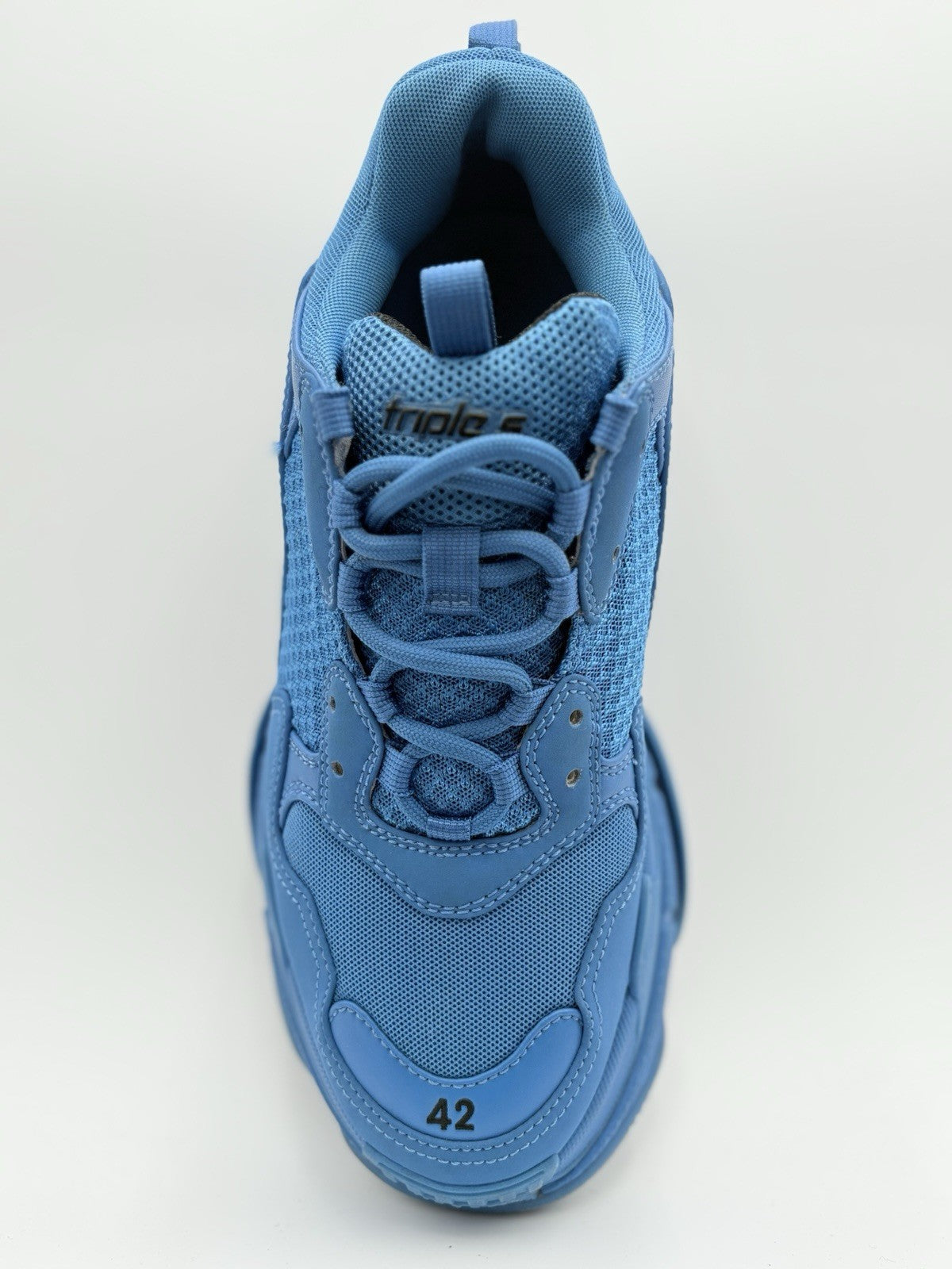 Size 42 (9 US) - Balenciaga Triple S Sneaker ' Blue ' | GREAT CONDITION!