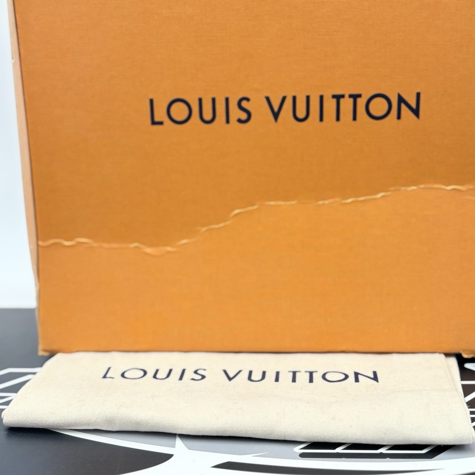 Size 7.5 LV (8.5-9 US) Louis Vuitton Trainer ' Blue Brown Checkered ' | GREAT!
