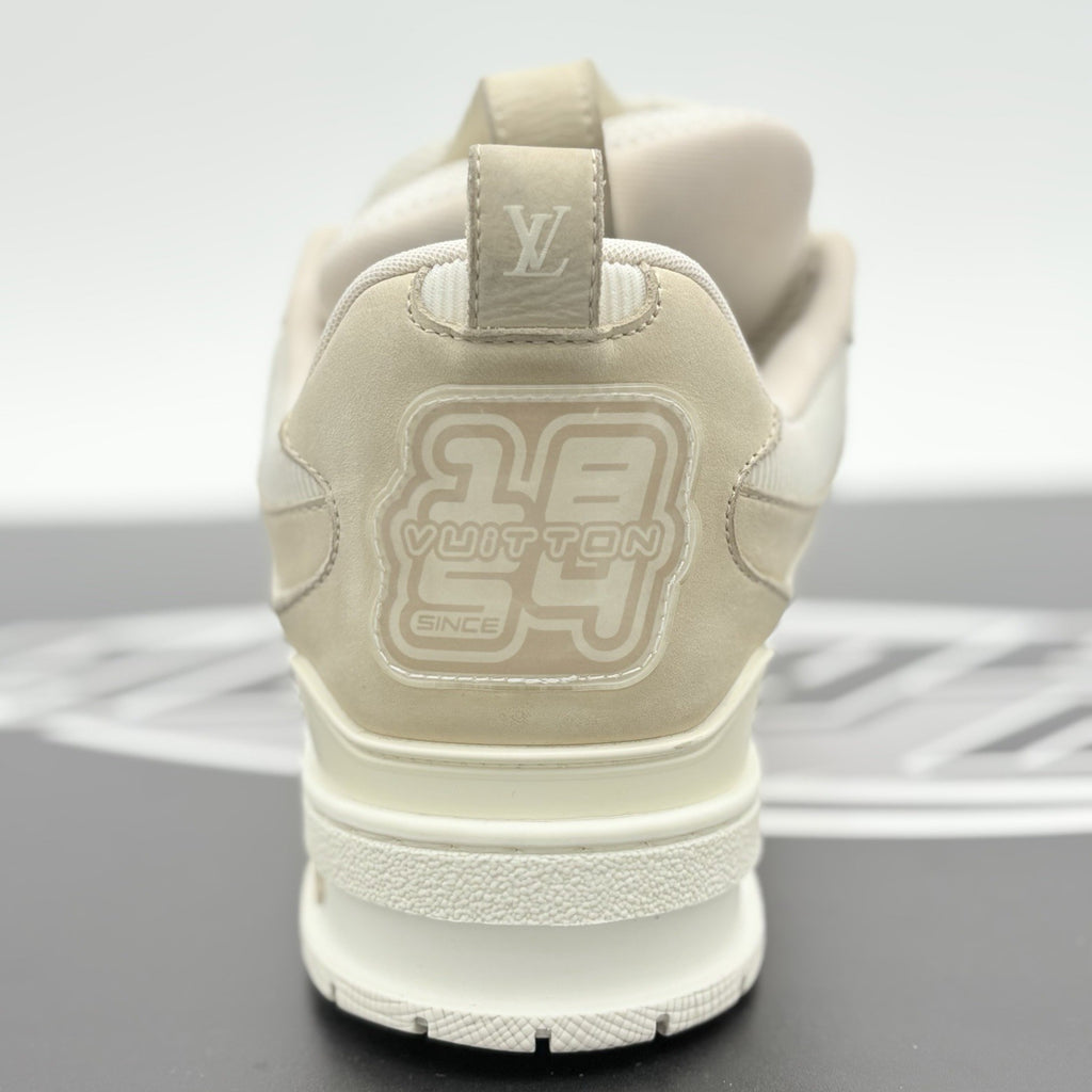 Size 7 LV (8-8.5 US) - Louis Vuitton Skate ' Beige White ' | GREAT COND!