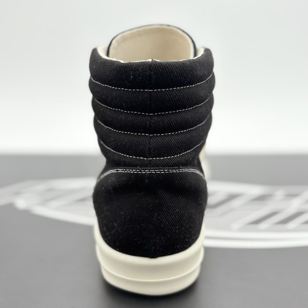 Size 43 (10 US) Rick Owens DRKSHDW Black Hollywood High Vintage | CLEAN!