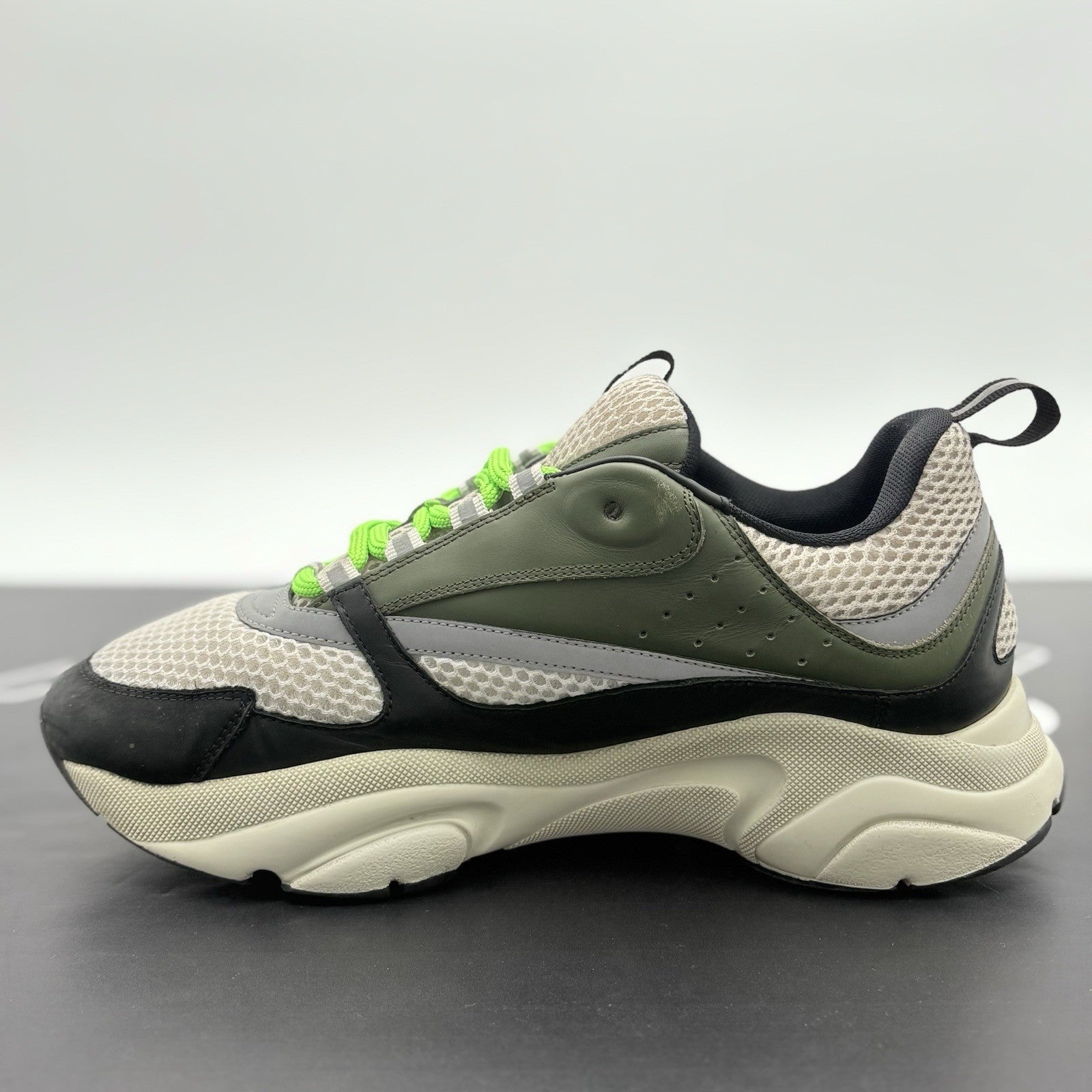 Size 42 (9 US) - Dior B22 Sneaker ' Khaki Pistachio '