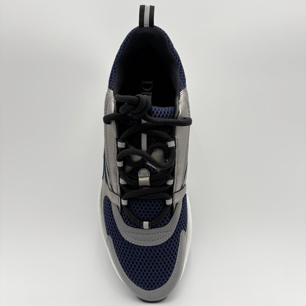 Size 43 (10 US) - Dior B22 Reflective Sneaker ' Silver Blue ' | NEW!