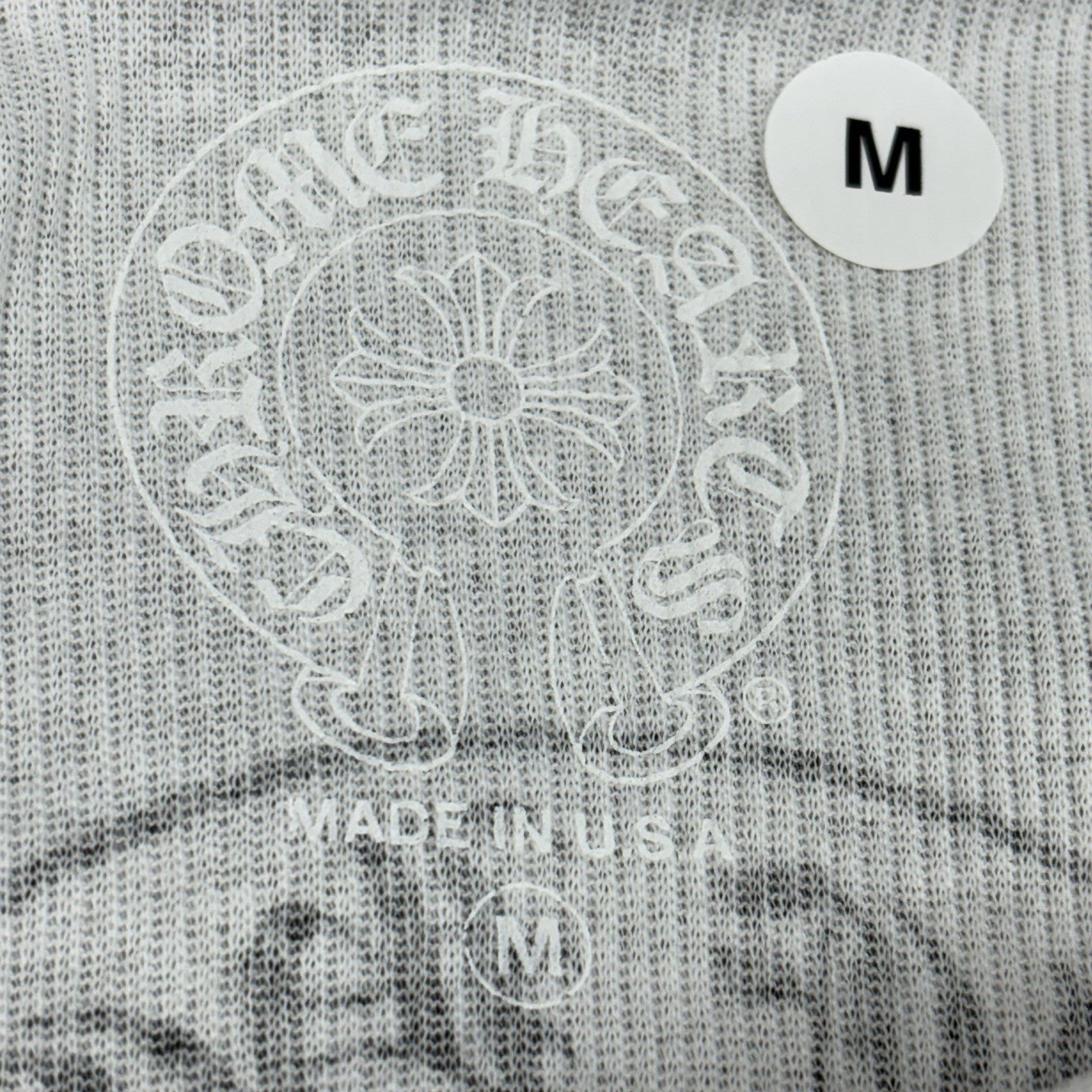 Size Medium - Chrome Hearts Horseshoe Tank Top ' White Black ' BRAND NEW!
