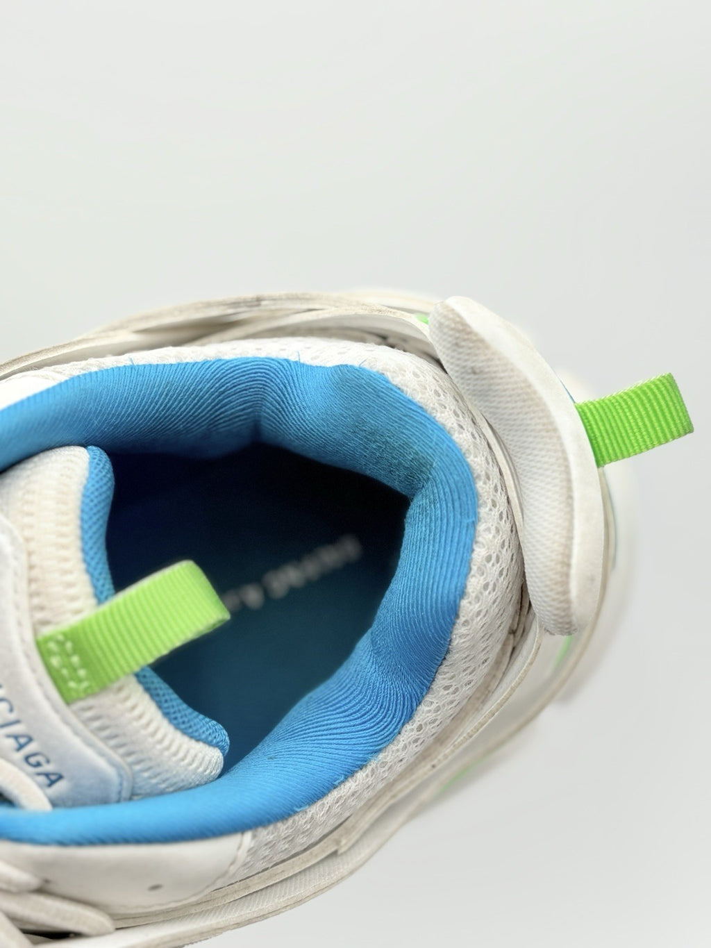 Size 43 (10 US) - Balenciaga Track ' White Blue Green ' | GREAT CONDITION!
