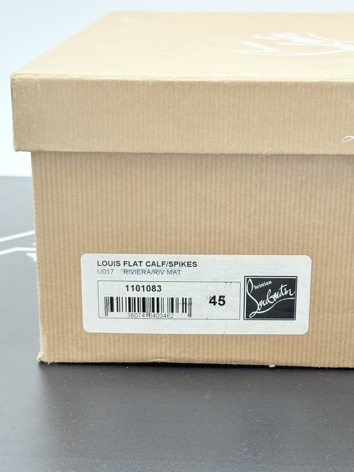 Size 45 (12 US) Christian Louboutin High Spikes ' Lux Techno ' | SUPER CLEAN!