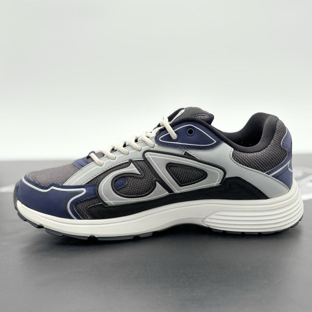 Size 42 (9 US) - Dior B30 Reflective Sneaker ' Blue Grey Black ' | SUPER CLEAN!