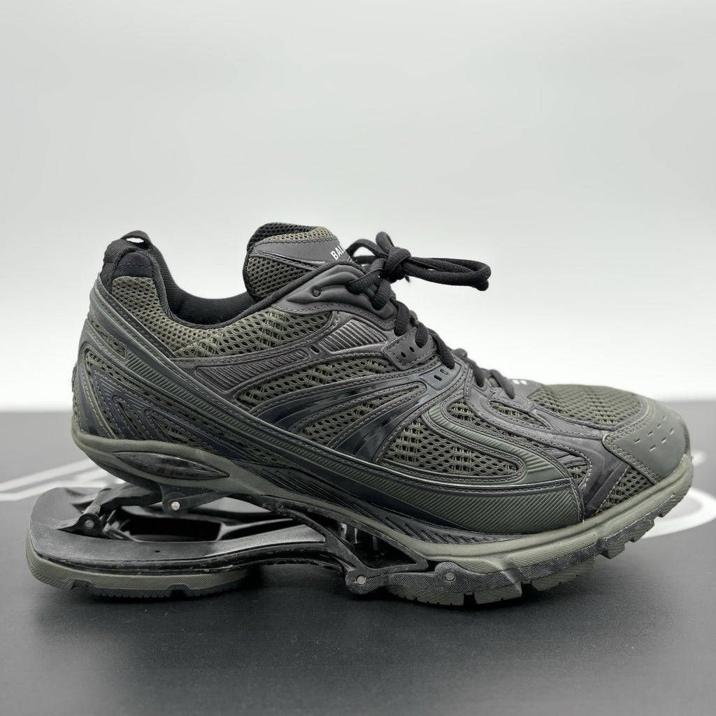 Size 44 (11 US) - Balenciaga Men’s X-Pander ' Green Black ' | SUPER CLEAN!