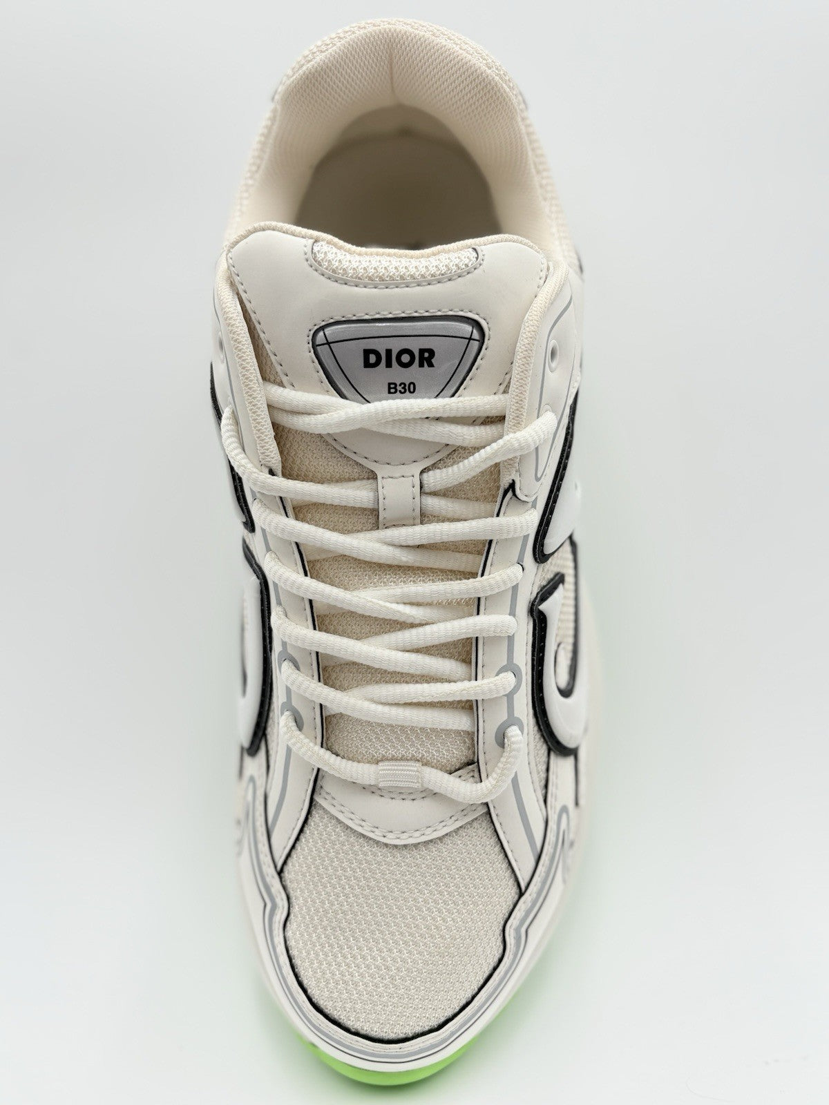 Size 42 (9 US) - Dior B30 Reflective CD30 ' Cream Green ' | SUPER CLEAN!