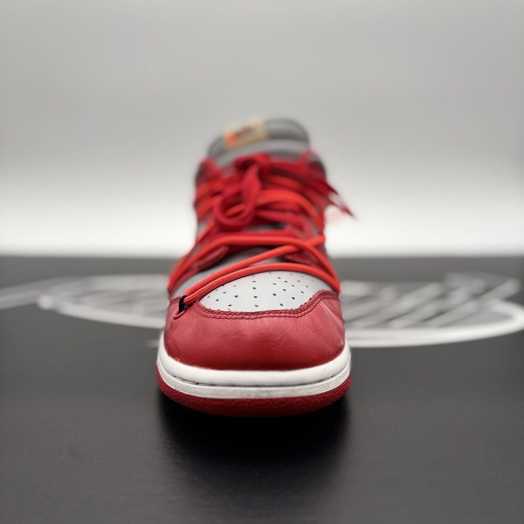 Size 9.5 - Nike Dunk Low x OFF-WHITE 2019 ' University Red ' | GREAT CONDITION!