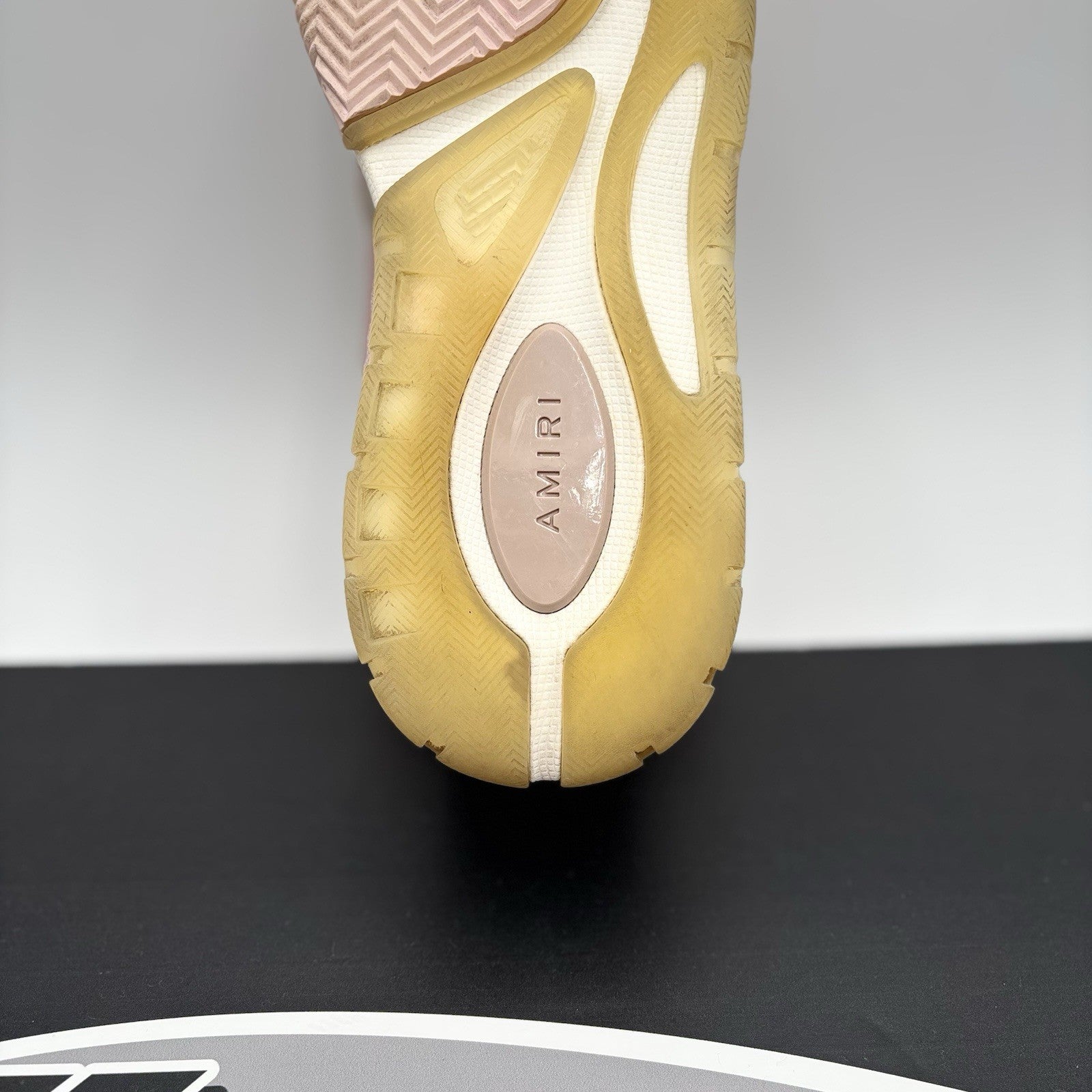 Size 43 (10 US) Amiri MA-1 ' White Pink ' | GOOD CONDITION!