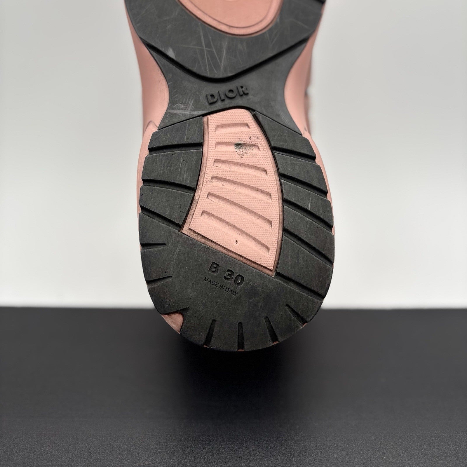 Size 44 (11 US) - Dior B30 Reflective Sneaker ' Rust Pink ' | GOOD CONDITION!